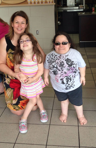 Hold on to your dreams – Adult living with Morquio meets Cornwall-area child