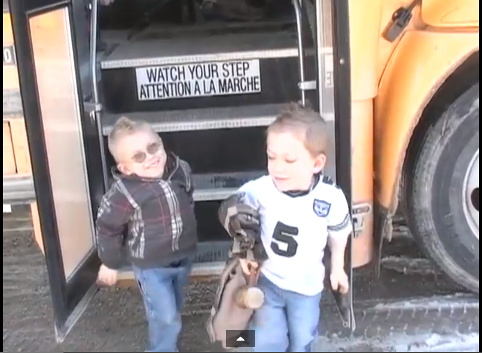 Luke and Zane Braun – Easter Seals on CBC Television